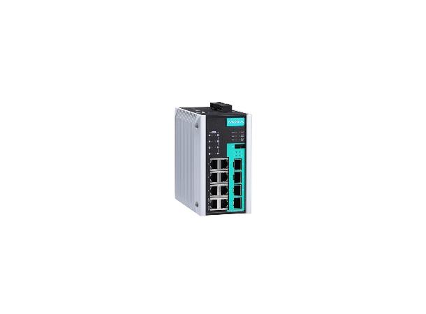 Moxa EDS-G512E-8PoE-4GSFP PoE+ managed Ethernet switches 